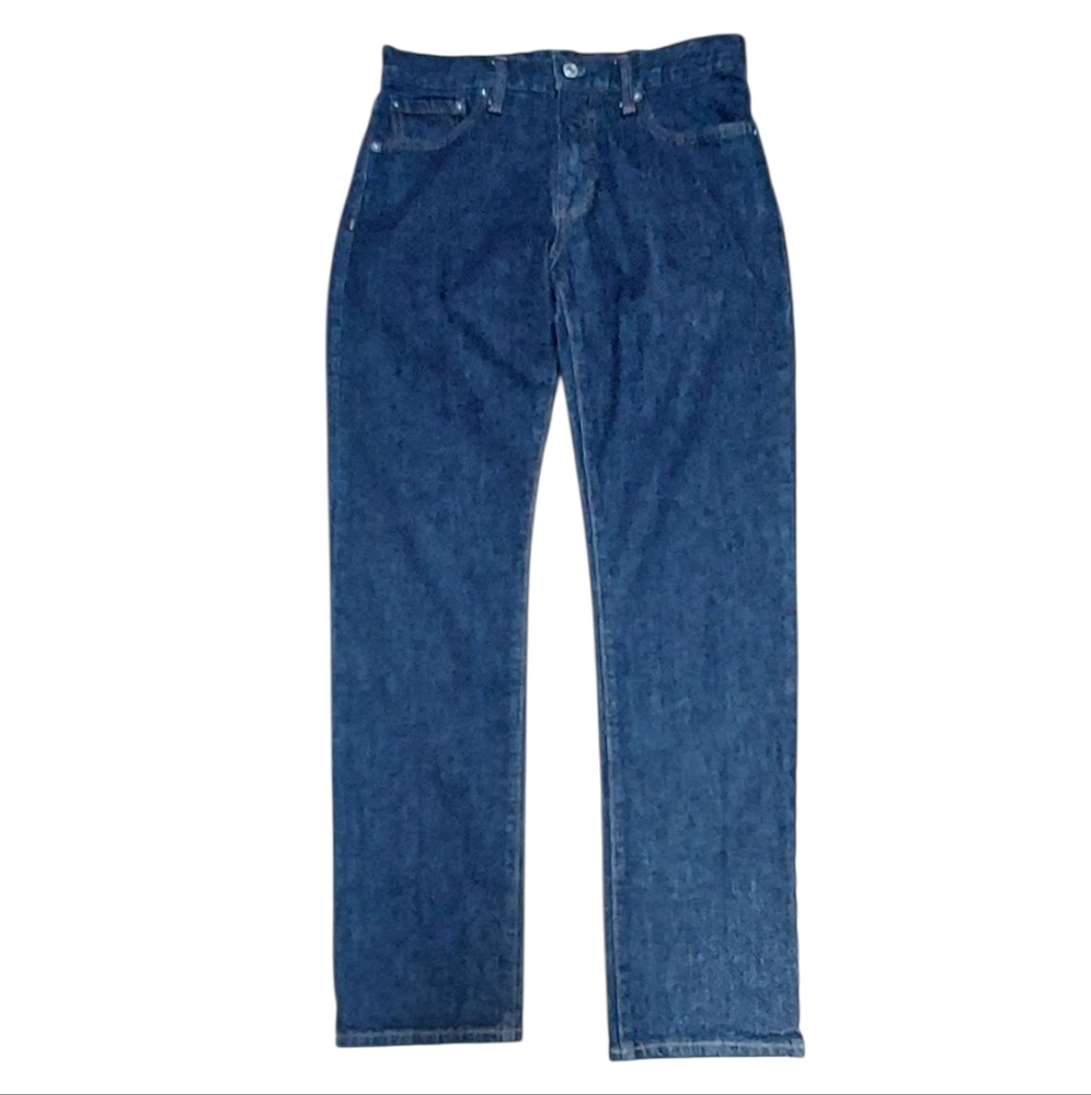 Gap Flex Jeans Womens Size 28X30 Denim Dark Blue Slim Straight Leg Stretch